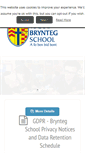 Mobile Screenshot of bryntegschool.co.uk